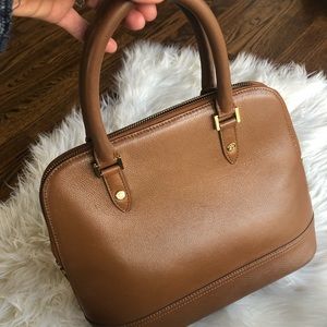 Brooks Brothers women’s Italian leather tan purse